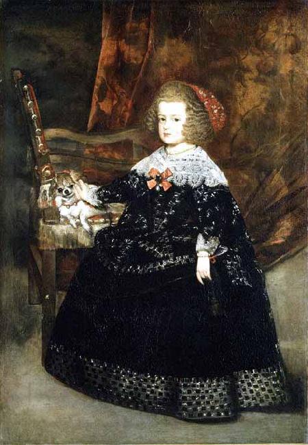 Juan Bautista del Mazo Portrait of Maria Theresa of Austria while an infant oil painting picture